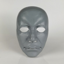 万圣节新款月光光心慌慌面具麦克梅尔电影搞怪塑料梅杰面具批发
