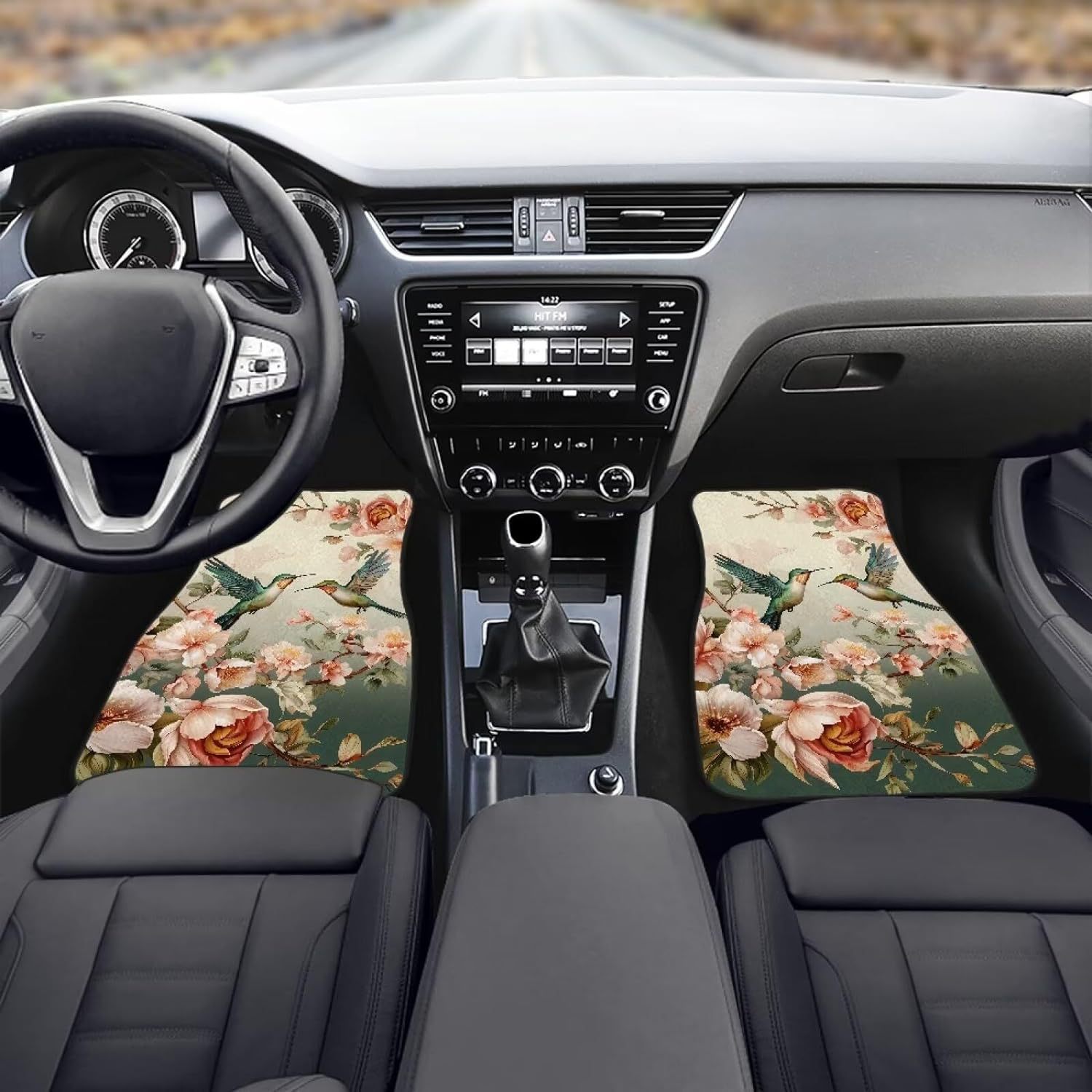 Cross-border American car mats easy to clean crystal velvet decorative mats Amazon a generation of hair