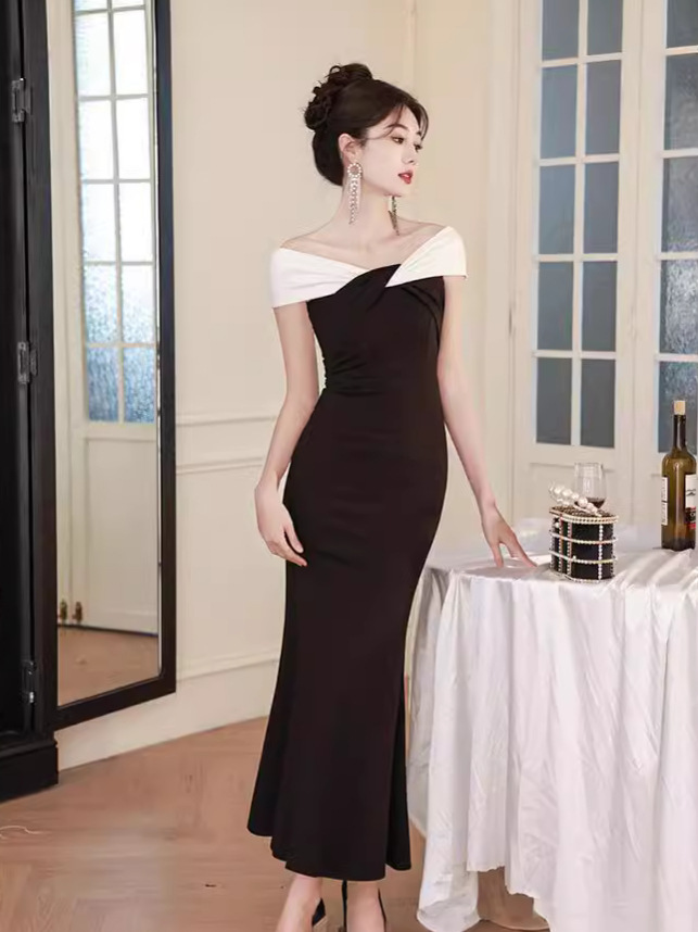 Summer long sexy elegant evening dress