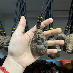 沉香黑柿木雕貔貅人物葫蘆龍龜福袋吊墜汽車掛件木質文玩手把件茶