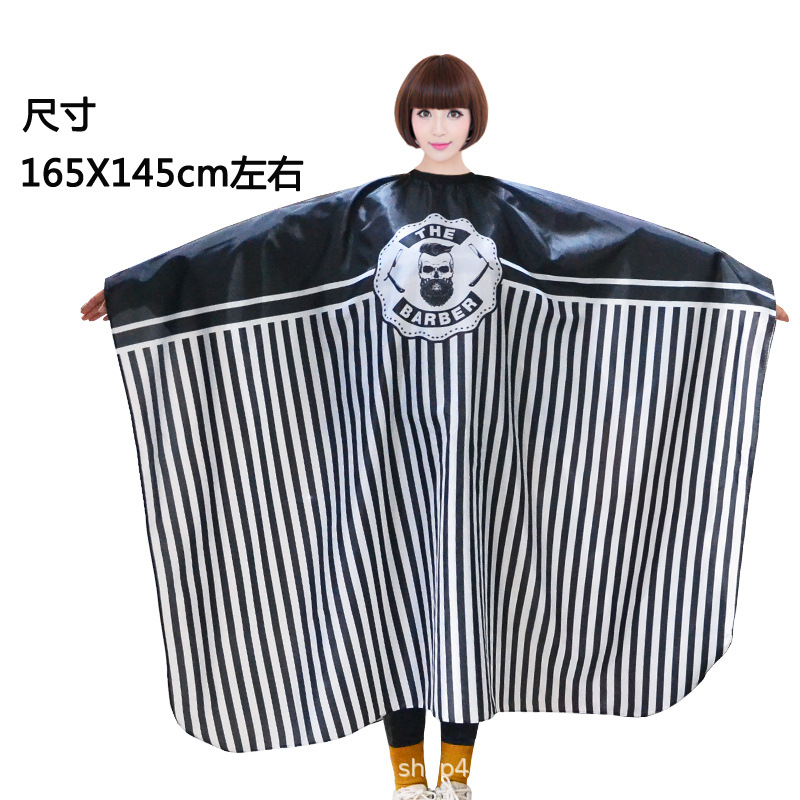Barber apron, special barber apron for hair salon, enlarged retro hairdressing apron, barber shop professional apron