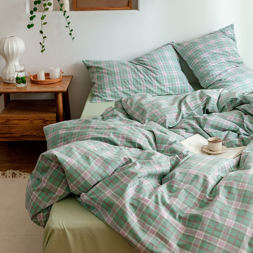 Pure cotton 100% full-cotton quilt cover single piece thickening 150x200x230 single person 1.5-meter quilt cover 180cm bed sheet