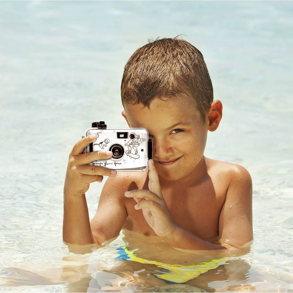Polaroid, маленькая ретро космическая водонепроницаемая детская камера, подарок на день рождения