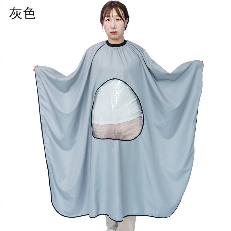그레이 하트(크레이프) 시스루 천