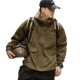 Autumn outdoor windproof waterproof American soft shell jacket men's fashion brand plus size Spring and Autumn Mountain style workwear jacket