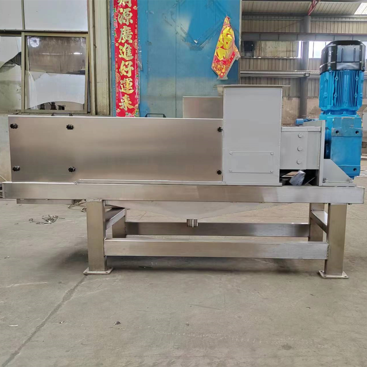 大姜榨汁脱水、大姜汁液萃取设备、大姜榨汁机  鲜姜压榨机商用