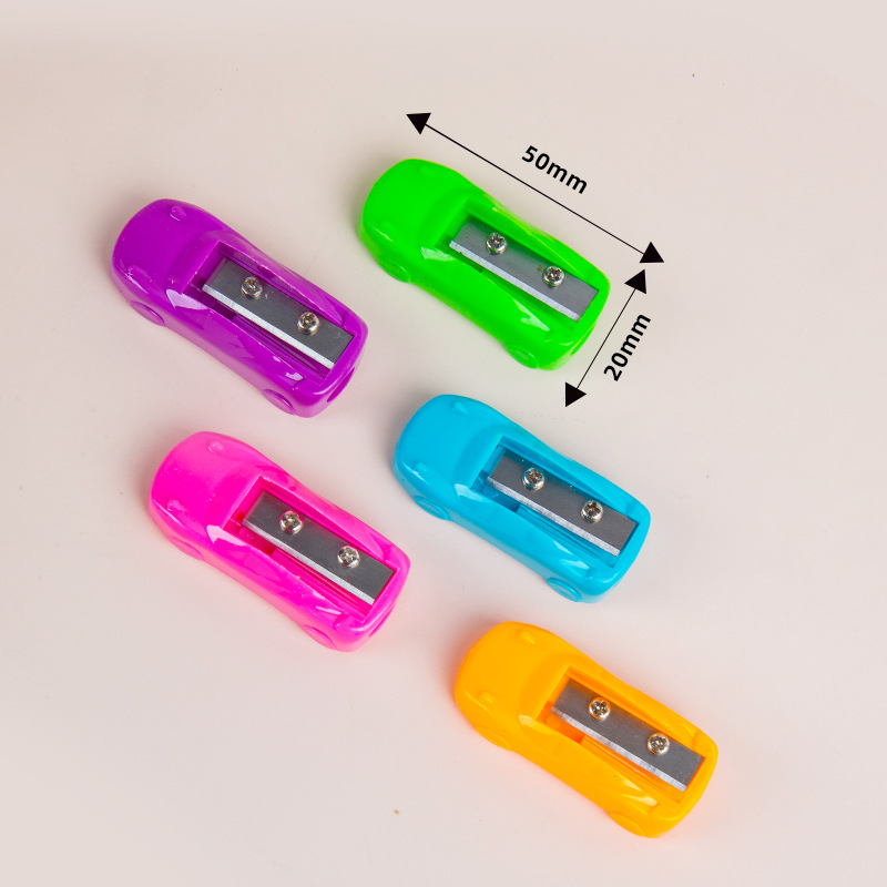 PS1017 Sacapuntas de lápiz de dibujos animados guitarra coche caramelo forma sacapuntas Sacapuntas de lápiz creativo sacapuntas estudiante pequeño sacapuntas
