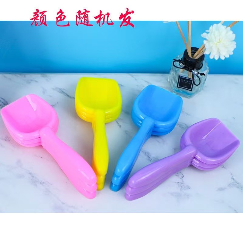 plastic beach shovel