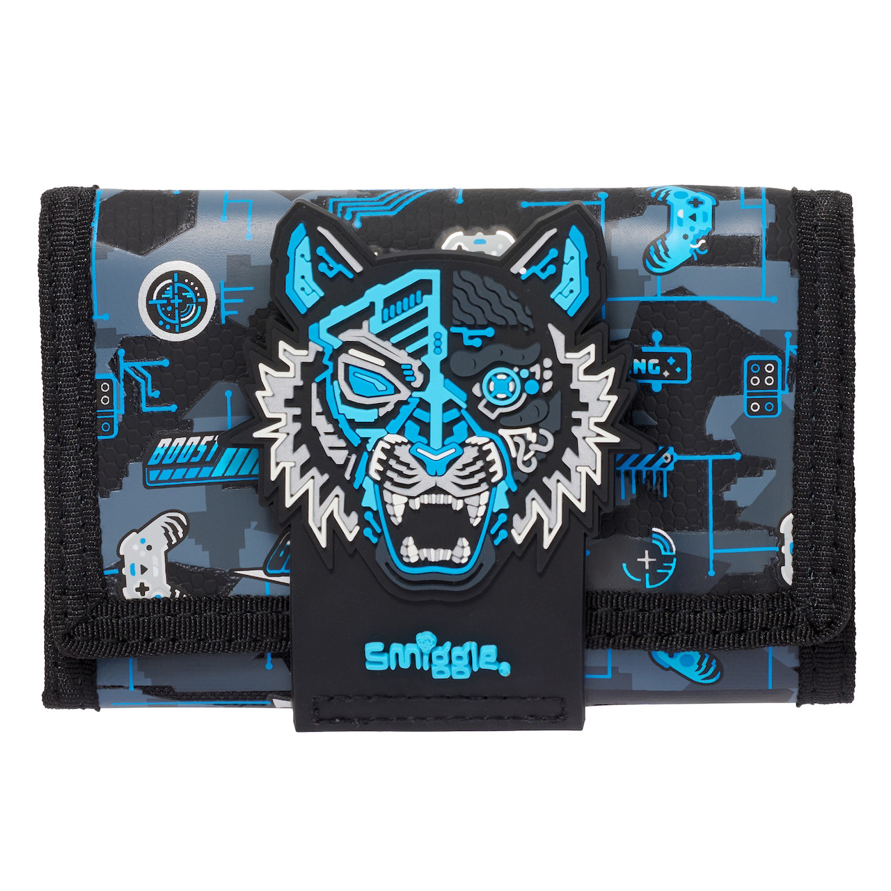 Australia smiggle estudiante titular de la tarjeta de la cartera de los niños plegable macho y hembra bus de dibujos animados titular de la tarjeta de regalo de cumpleaños