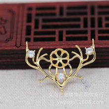 ���ڽ����¿ɫ�ƽ�DIY����¹ͷ��֦��Ƭ����ͷ���������B820