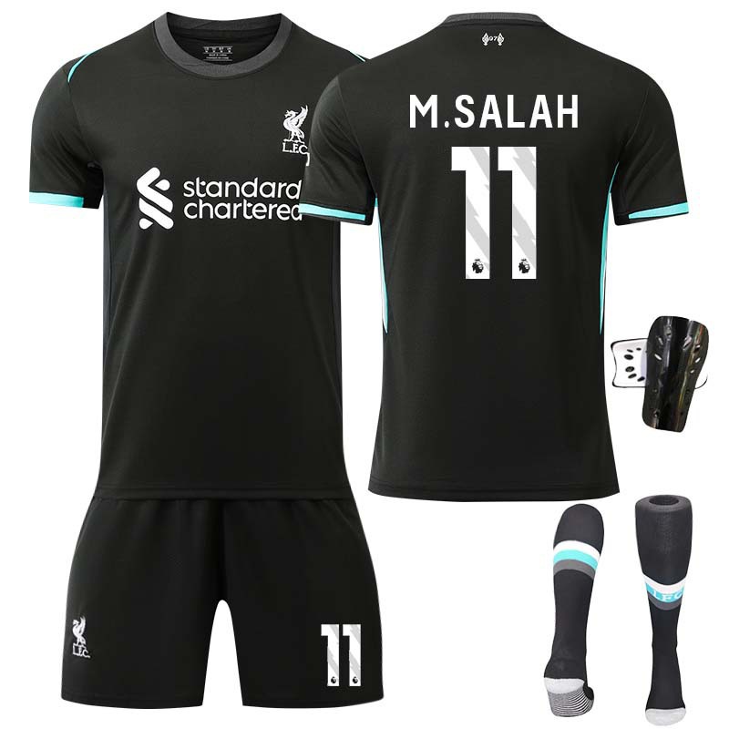 2425 Liverpool fuera de casa 11 Salah camiseta set 66 Arnold 3 Endo Air 9 Firmino camiseta de fútbol