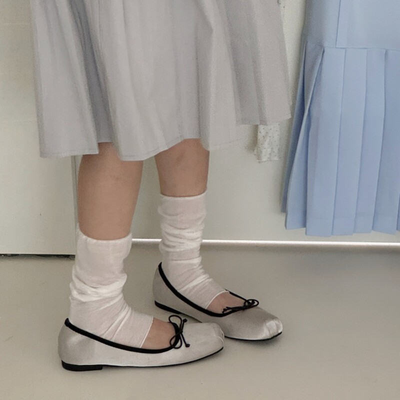 Ioulor Korean-Style Summer Thin Ice Silk Lyocell Socks Versatile Footless Half Socks Slimming Leg Warmers for Women Ioulor Korean-Style Summer Thin Ice Silk Lyocell Socks Versatile Footless Half Socks Slimming Leg Warmers for Women