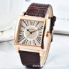 Trend square retro square watch, belt, quartz watches