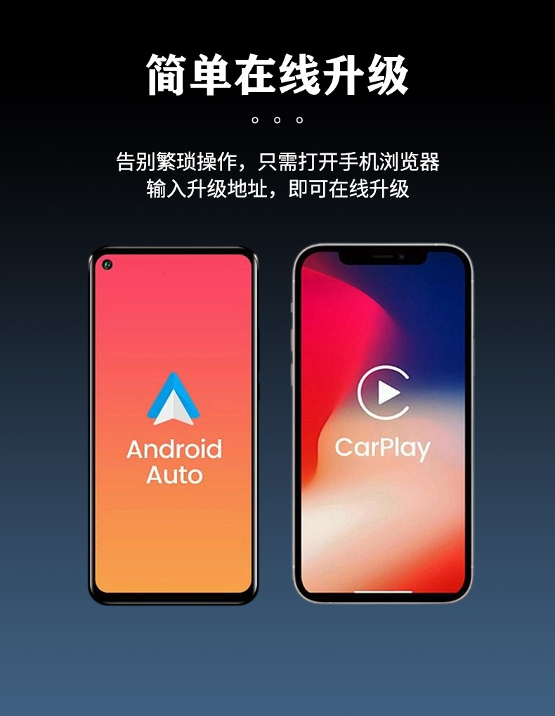 New USB Wired Carplay to Wireless Box Bluetooth Android Auto Smart Navigation Thumb Adapter Core