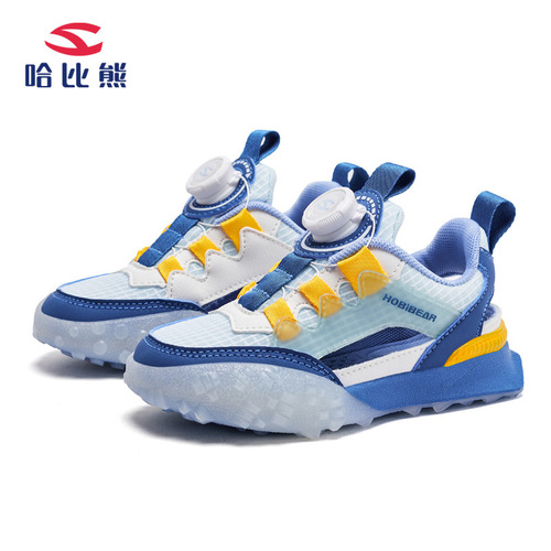 Habib Bear Children's Shoes  Summer Boys' Sports Sandals Girls' Single Net Sports Shoes Baotou Frame Shoes Shipping