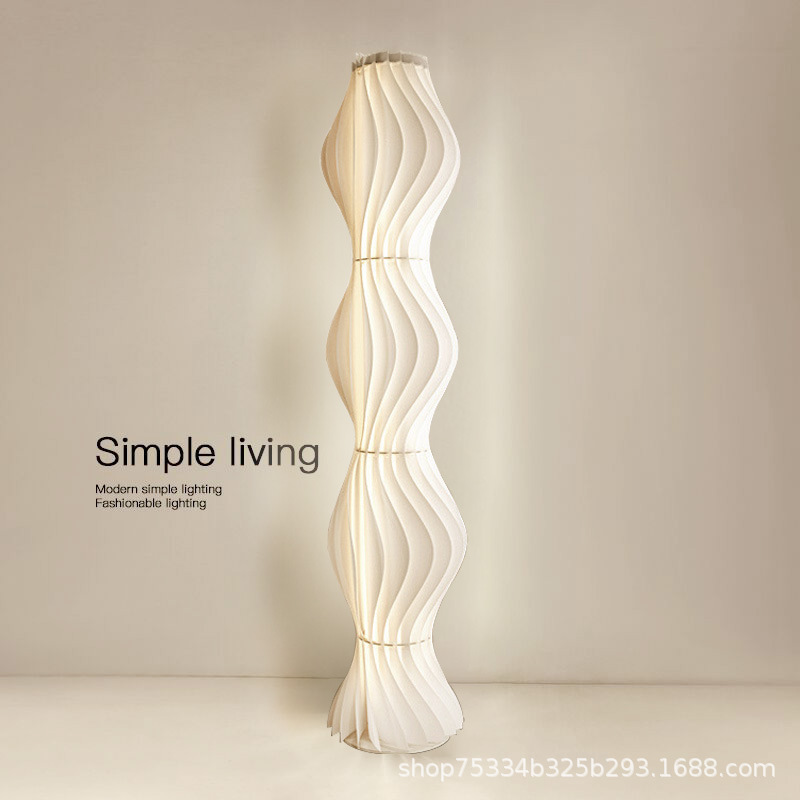 Trendy Grass Skirt Floor Lamp for Living Room Sofa Decoration, Ambiance Light for Bedroom, High-End Luxury Floor-Standing Table Lamp