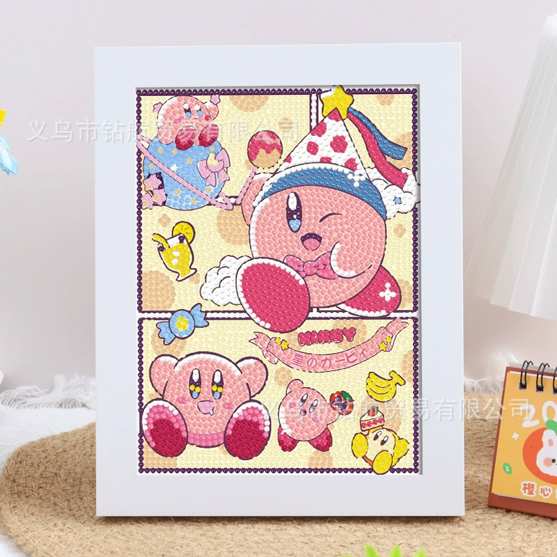 Kuromi алмазная живопись Sanrio детский handmade diy алмазная наклейка студенты полная алмазная мозаика живопись подарок оптом