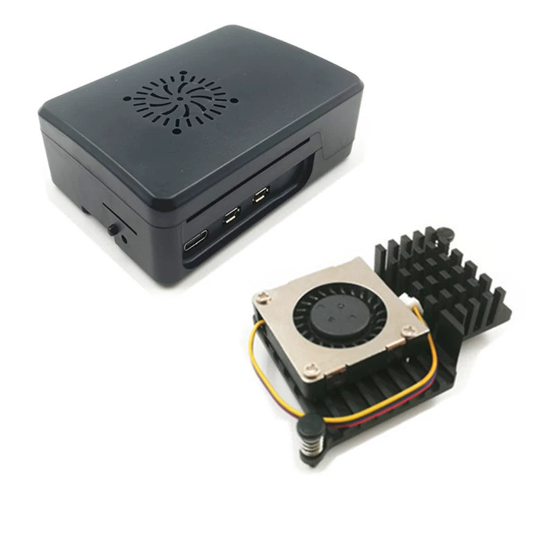 Корпус Raspberry Pi 5, вертикальное литье ABS, совместим с радиатором и вентилятором, корпус специально для Raspberry Pi 5