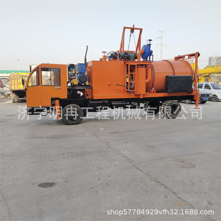 车载式沥青搅拌机 沥青间歇式拌合机 公路养护补修加热沥青搅拌机