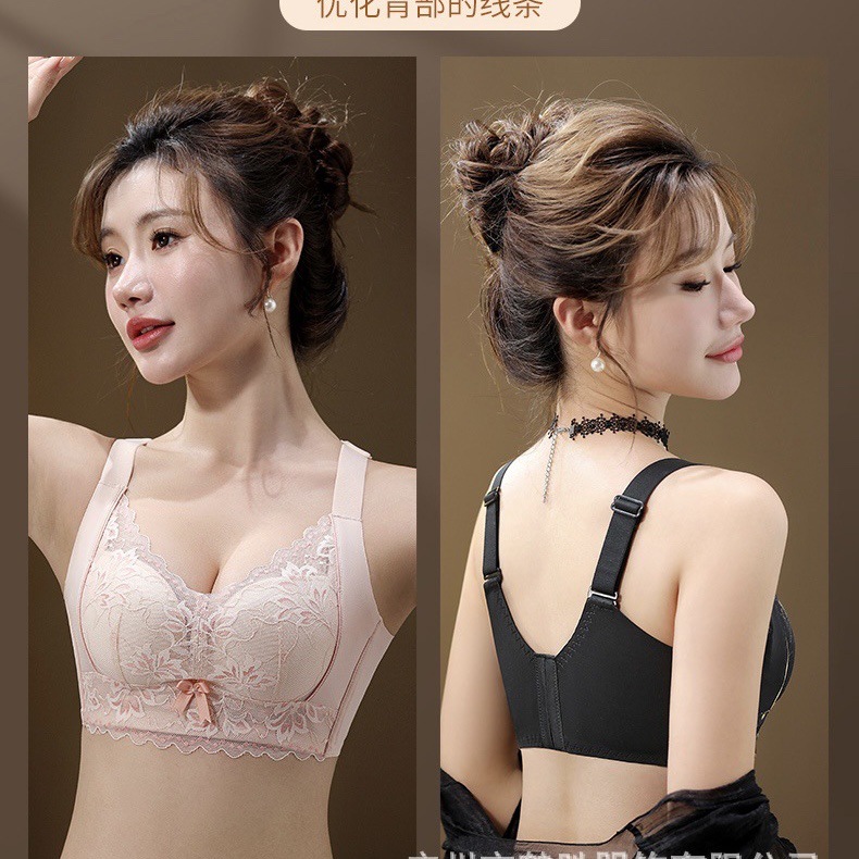 Venta directa de fábrica comercio electrónico transfronterizo Sudeste de Asia Vietnam Tailandia damas sin costuras sujetador de recogida lateral cómodo