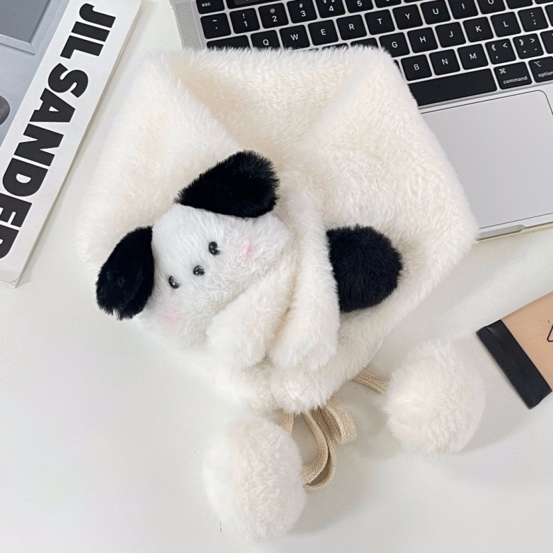 El otoño y el invierno cálido orejeras a prueba de viento niños de dibujos animados lindo 2023 nuevo estudiante orejeras de felpa de celebridad de Internet