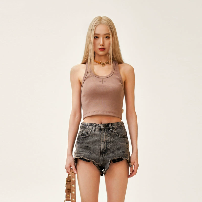 SMFK spring 24 new Mustang denim shorts
