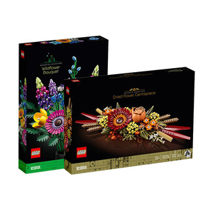 LEGO 乐高 创意系列 10313繁花 10314永生花 拼插积木玩具礼物-阿里巴巴