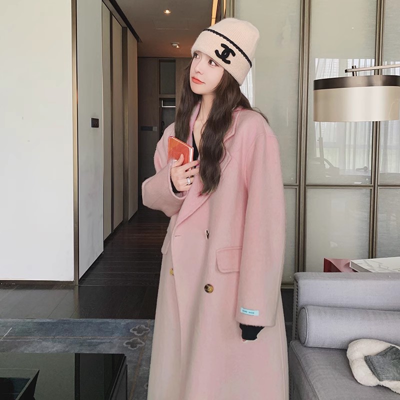 핑크색 플립 커버