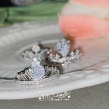 SIsi�¿�΢��荕r����Ů�Ļʹڽ�ָ �18k���RС����乤�S���l