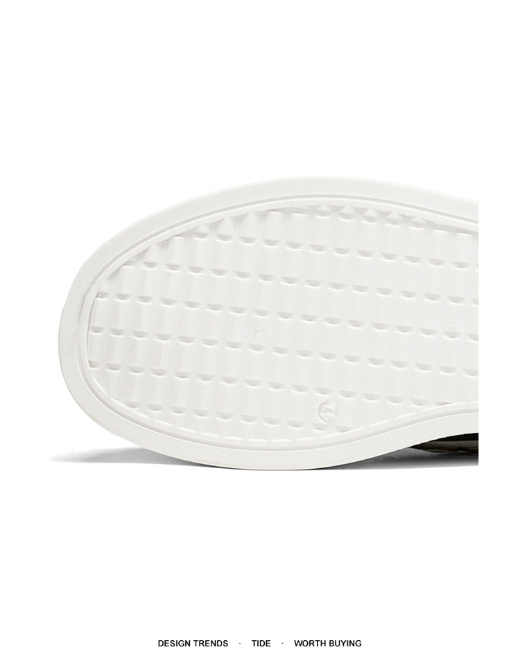 Giày thể thao nam sneaker trắng phong cách cá tính, thoáng mát, đế êm — 723 trắng chi tiết 8