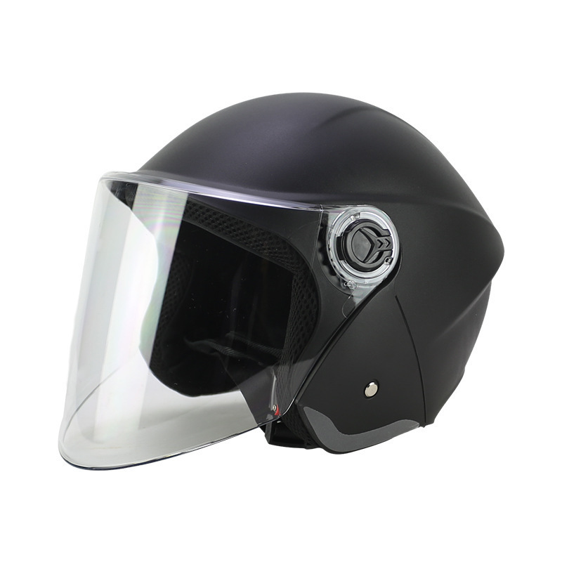 Motuoche – Motosiklet kaskı (dəbilqə) Helmet Winter - black-l