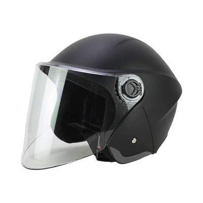 Motosiklet kaskı (dəbilqə) for Bicycles, Motorcycles, and Delivery - matte-black-l