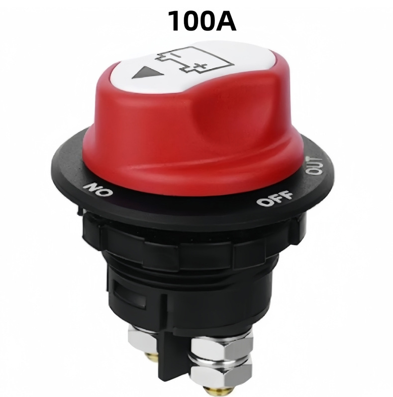 Rv Yacht Car Modified Battery Knob Switch 50A100A200A300A Dc Battery Power-Off Switch