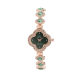 Hot-selling exquisite four-leaf clover bracelet watch online popular women's ins style compact fashion temperament quartz watch wholesale
