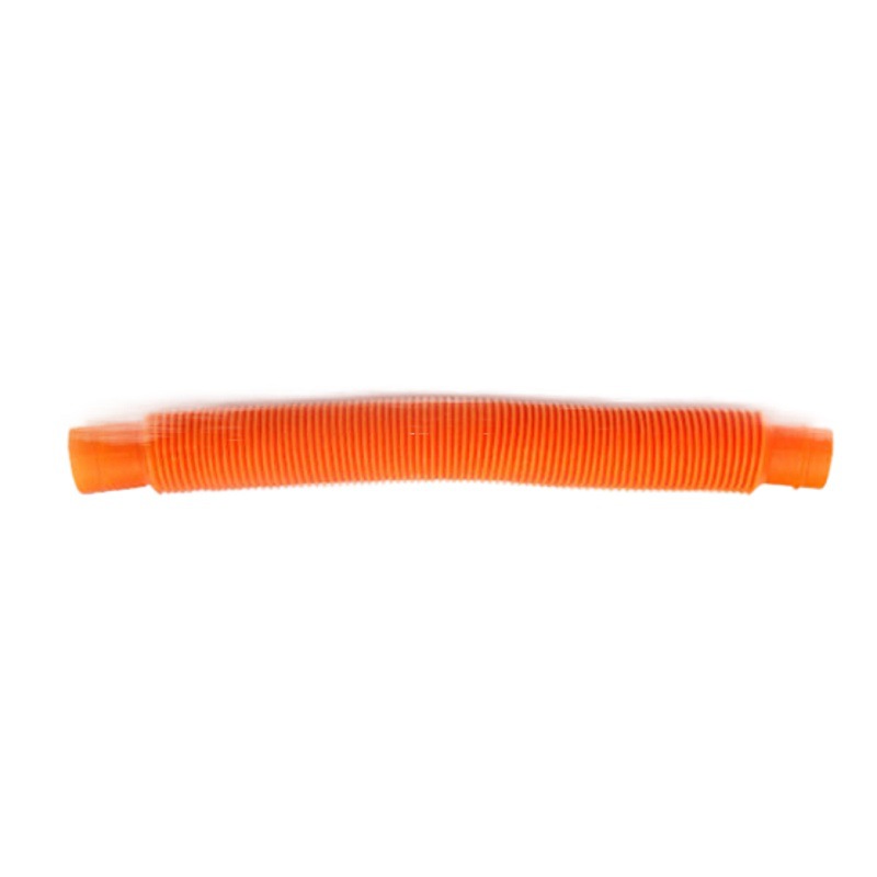 Cross-border Pop Tube children's decompression toy telescopic Tube corrugated DIY sensory color stretch Tube vent toy