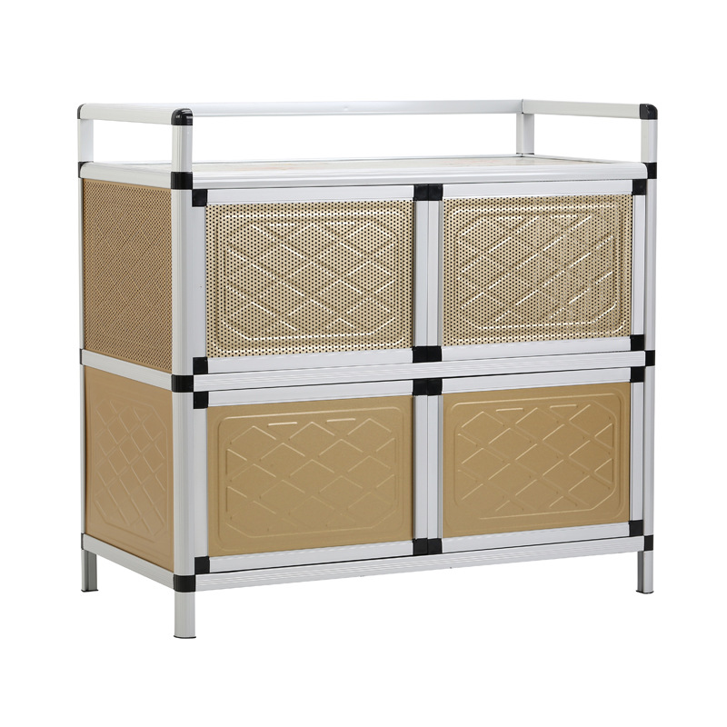 Fábrica de venta directa gabinete de platos gabinete de cocina doméstico simple gabinete armario de almacenamiento gabinete multifuncional