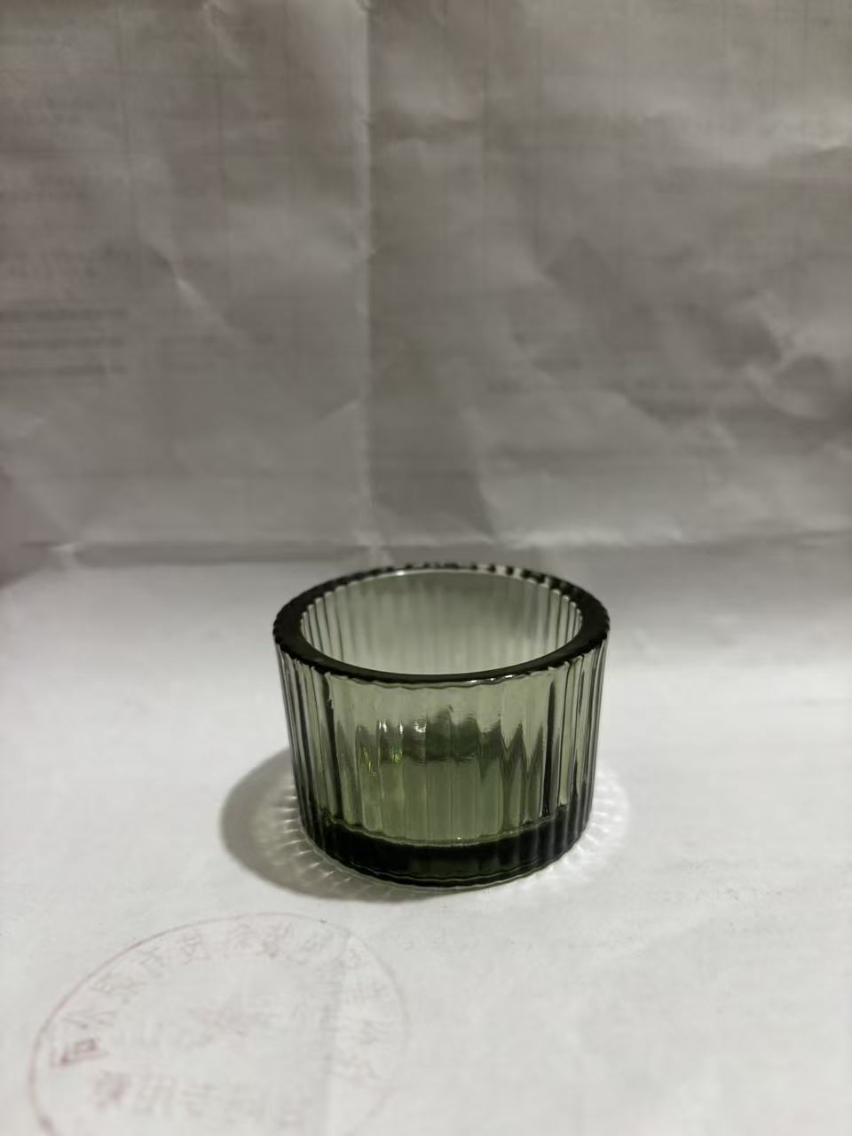 Vasos de vidrio transparente para velas al por mayor, populares portavelas, vasos de vidrio para velas de gran venta, vasos de vidrio vacíos, vasos de vidrio para aromaterapia
