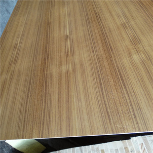 Thai pomelo straight grain wood veneer background wall decoration wall panel Chinese solid wood veneer kd coated paint-free board