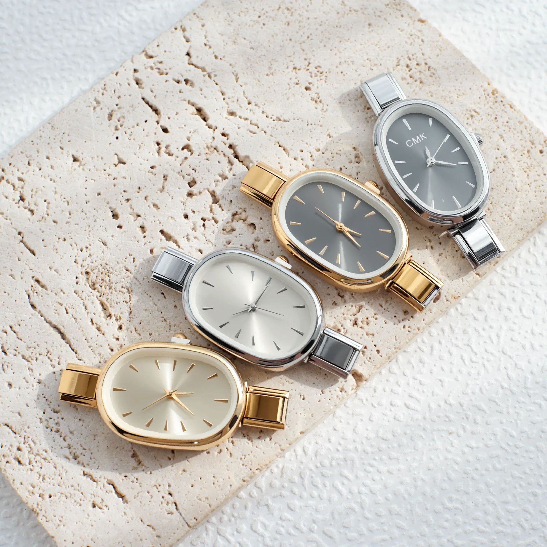 Hot-Selling European and American Modular Bracelet Watches for Women, Quartz Watches, Wholesale Bracelets, Versatile DIY Modular Watches