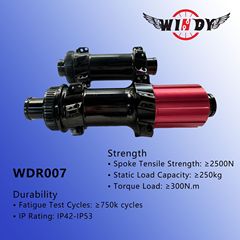 メーカー直送の高品質ロードバイク軽量サークルブレーキハブ 4 爪自転車ハブ 24 穴卸売可能