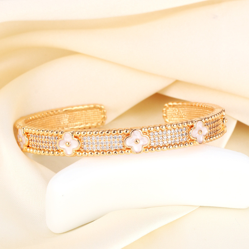 Pulsera de lujo color oro champán con diamantes, diseño de hueso de serpiente, colección exclusiva para exportación transfronteriza, modelo nuevo 2025