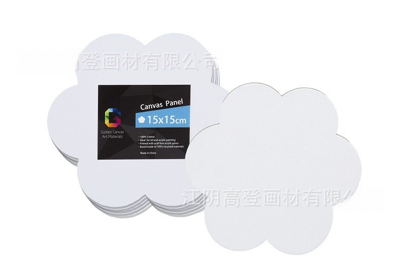 Cotton small acrylic heart shaped, drawing board, 10cm