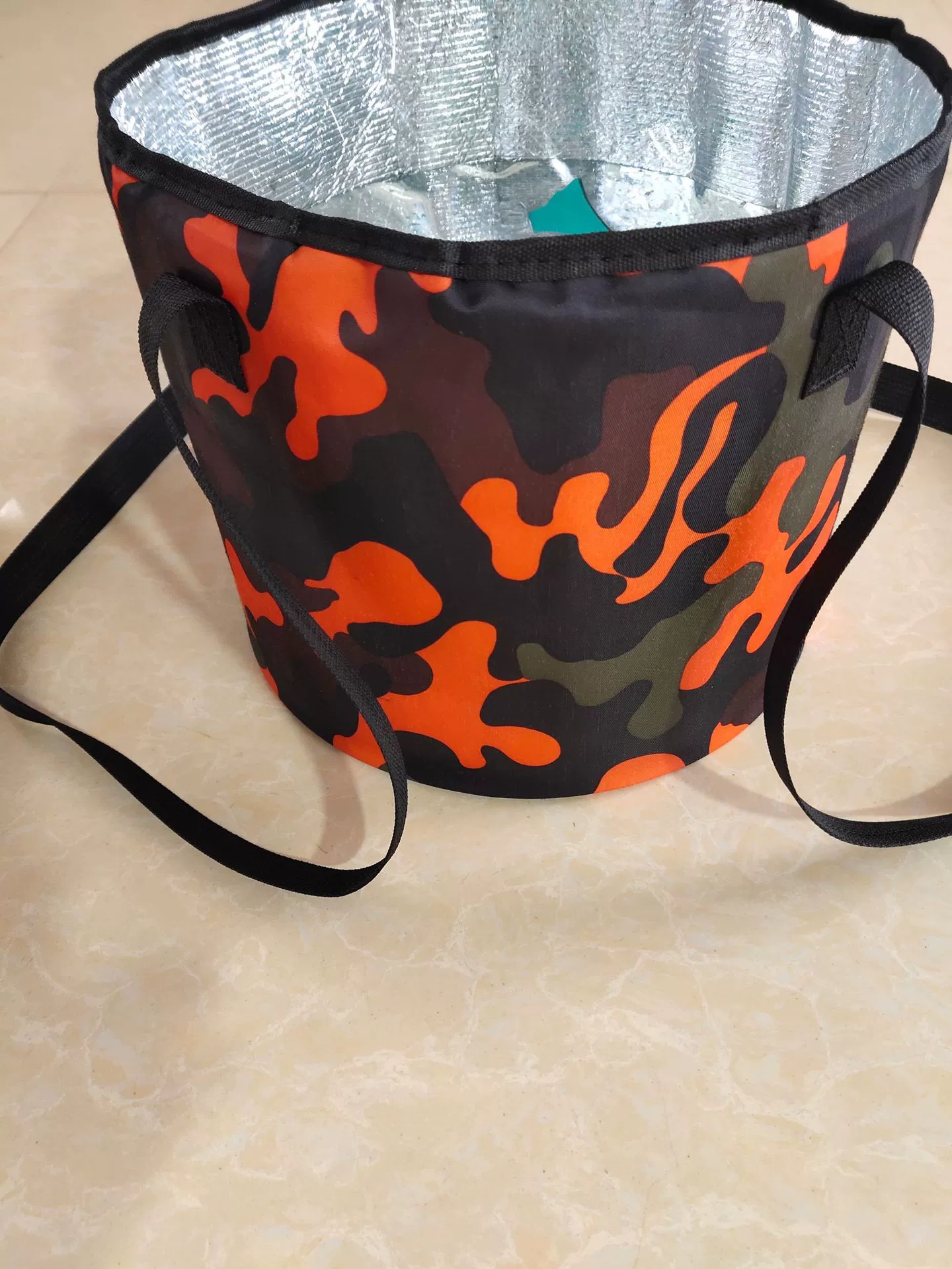 Ведро для мытья ног Бытовая ванна для ног трехслойная изоляция, водонепроницаемая, устойчивая к падениям, простое хранение Ведро из ПВХ в наличии