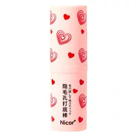 Nicor Hidden Pore Backing Stick для изоляции макияжа Передняя молочная основа для пор Крем-тон для встряхивания Хороший материал для волос в наличии