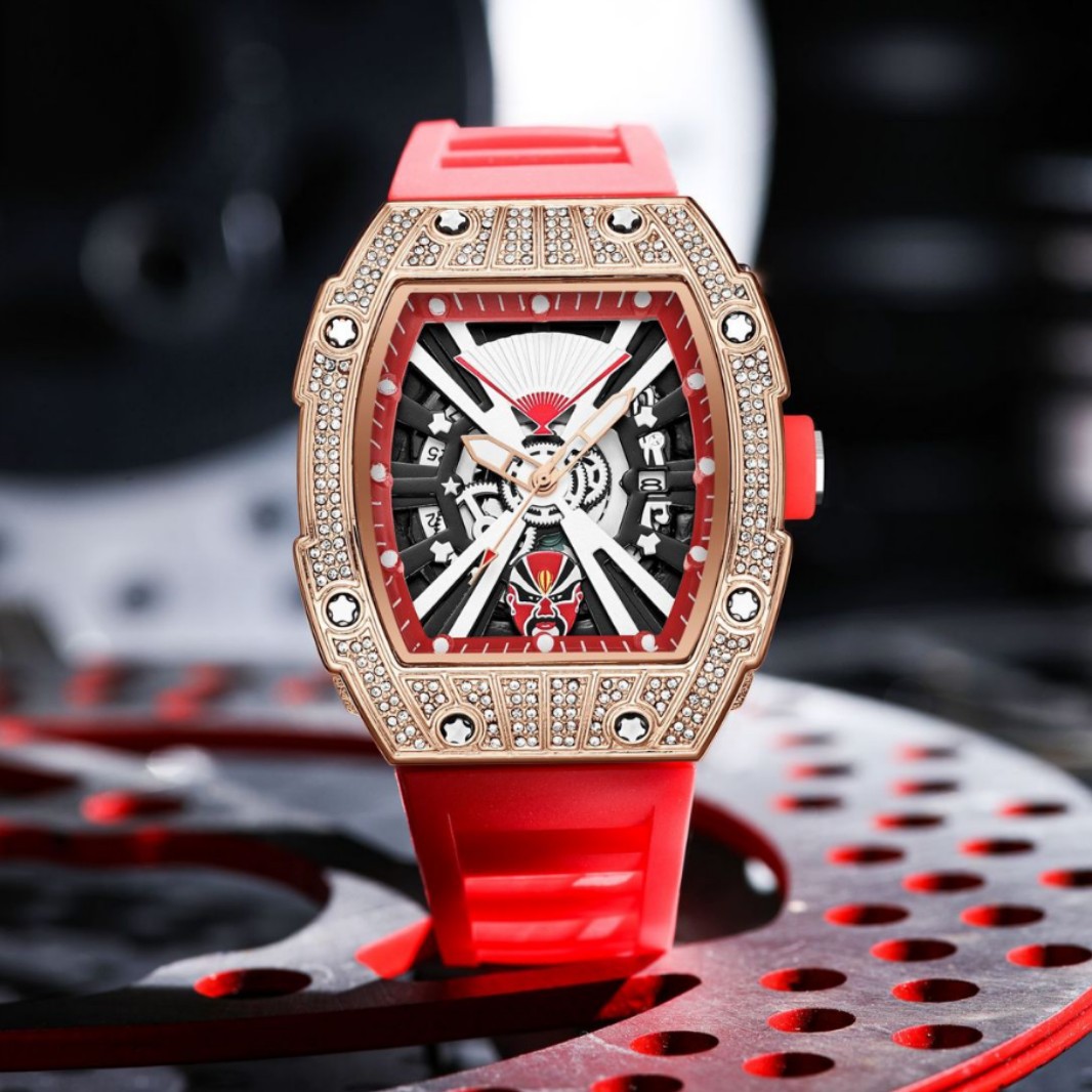 Men's Watches Richard Men's and Women's Watches Casual Facial Style Luxury European and American Trendy Fashion Personalized Watches Men's Wholesale