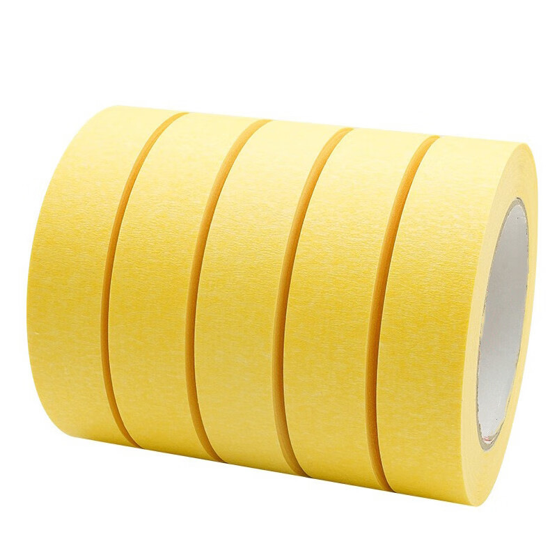 厂家批发胶带 黄色高粘手撕装修分色纸美缝喷漆外墙美纹胶