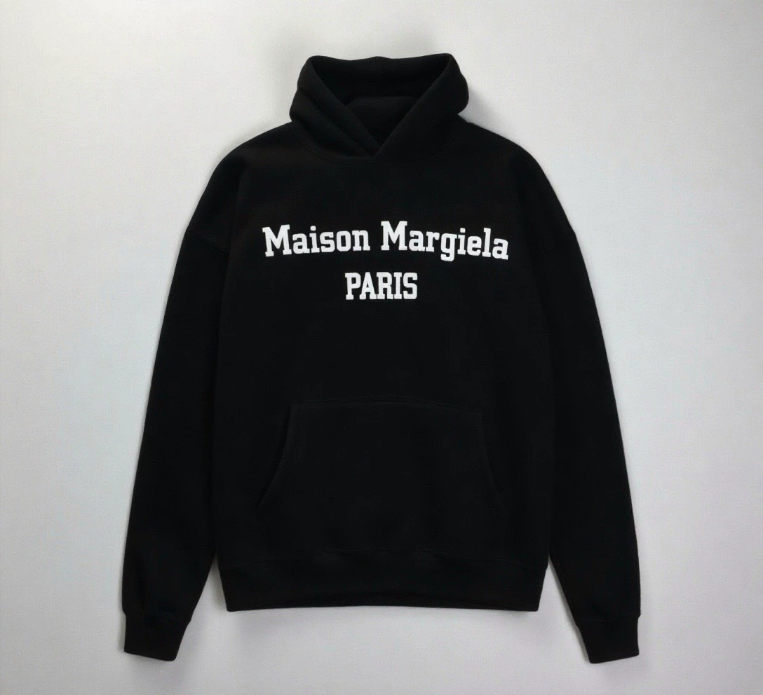 Футболка с длинным рукавом Maison Margiela унисекс свободного кроя с круглым вырезом