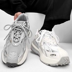 莆田来了実体店専門店品質カメレオンおじさん靴男復古運動厚底高レジャー女