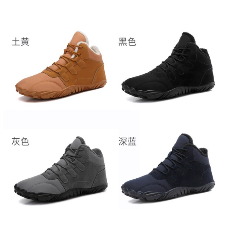 Трансграничные новые мужские и женские теплые хлопчатобумажные сапоги мужские наружные водонепроницаемые нескользящие хлопчатобумажные туфли пара альпинистских сапог