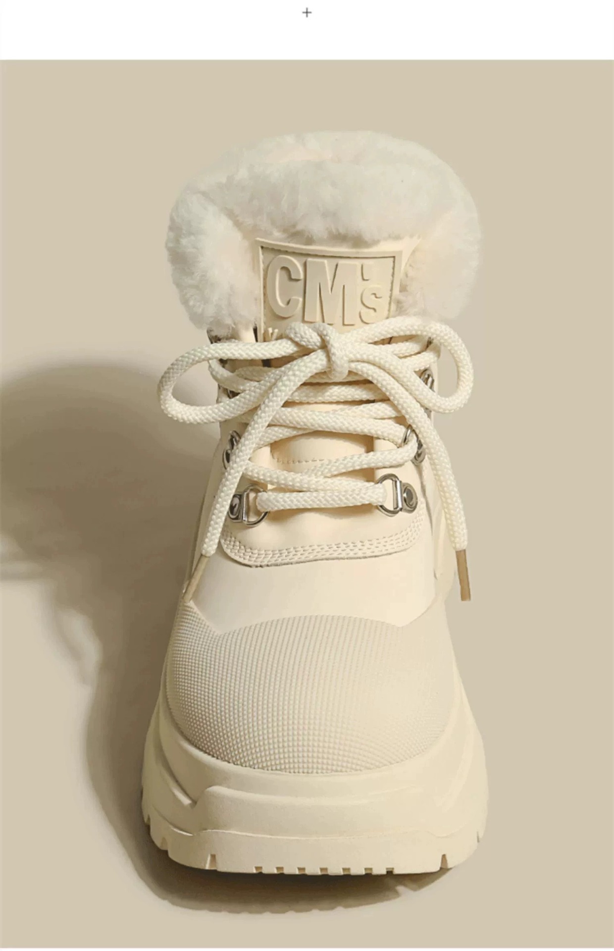 New winter padded padded padded shoes platform boots_voghion.com